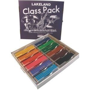 Lakeland Jumbo kleurpotloden, multipack met 12 x 12 kleuren