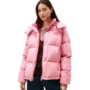 Tommy Jeans - TJW Alaska Grid Down Jas - Roze - Ext DW0DW21623
