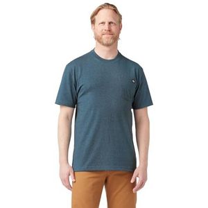 Dickies Men's Short Sleeve Heavyweight Heathered Crew Neck Tee