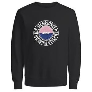 JORCOBIN Crew Neck JNR, zwart, 140 cm