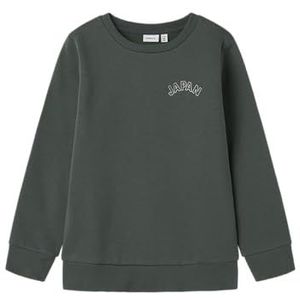 NAME IT Jongens Nkmkalle Ls Sweat Bru Ps, Garden Topiary, 146-152