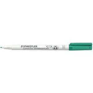 Staedtler 301-5 Lumocolor whiteboardstift M-punt circa 1,0 mm, 10 stuks in kartonnen etui, groen