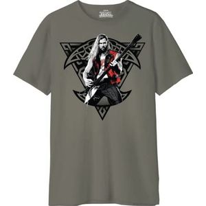 Marvel METLATMTS011 T-shirt, kaky, XXL, kaky, XXL