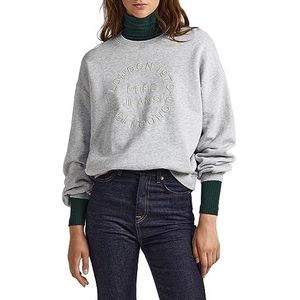 Pepe Jeans Cara Sweatshirt voor dames, Grijs (Grijs Marl), L