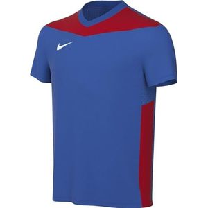 Nike Unisex Dri-fit Park Derby IV T-shirt, Royal Blue/University Red/White, L