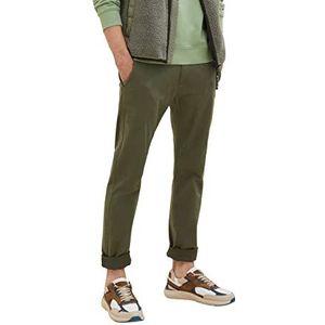 TOM TAILOR Uomini Travis Slim Chino broek 1033877, 10920 - Deep Forest Green, 28W / 36L