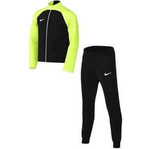 Nike Knit Soccer Tracksuit Lk Nk Df Acdpr Trk Suit K, zwart/Volt/Wit, DJ3363-010, XL