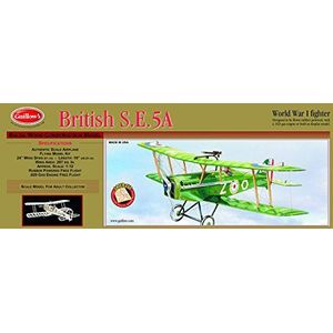 Guillow Royal Aircraft Factory SE5-A (Laser Cut) Balsa Model Aircraft Kit
