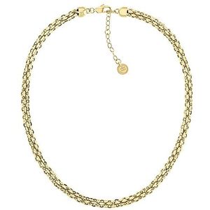 Tommy Hilfiger - Ketting - Roestvrij Staal - Geelgouden Ion Plating - 40.6 cm