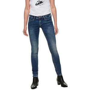 ONLY NOS Skinny Jeans voor dames,Blau (Dark Blue Denim Dark Blue Denim),40W x 34L (Fabrikant maat: 32)