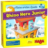 Haba Spel Mijn Eerste Spellen Rhino Hero Junior (de) Karton/Hout 18-delig