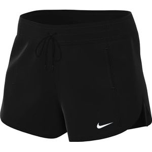 Nike - Windrunner - Damesshorts - Zwart - Halfhoge Taille
