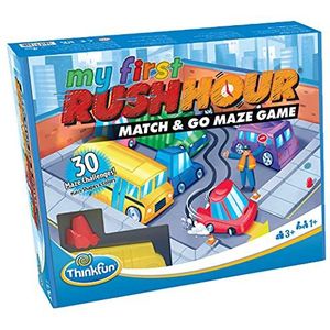 Ravensburger My First Rush Hour - Uniek Doolhofspel voor Peuters | Leeftijd 3+ | 30 Uitdagingskaarten en Oplossingen