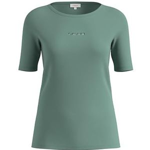 s.Oliver T-shirt voor dames met logoprint, 65d0, 48