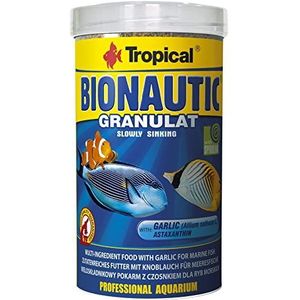 Tropical Bionautic granulaat voer voor kleine tot middelgrote zeewatervissen, per stuk verpakt (1 x 500 ml)