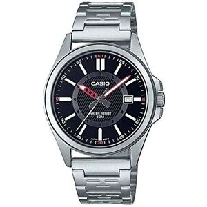 Casio Watch MTP-E700D-1EVEF, zilver, Jurk