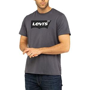 Levi's Housemark Graphic Tee T-shirt Mannen, Forge Iron, XS