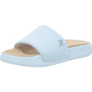 Rieker Narooma W3250 Slide voor dames, blauw, 36 EU