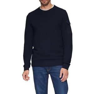 Gebreide Trui - Effen - Knitwear - Ronde Hals - Lange Mouwen