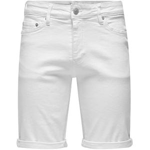 ONSPLY White 9297 AZG DNM Shorts, wit, L