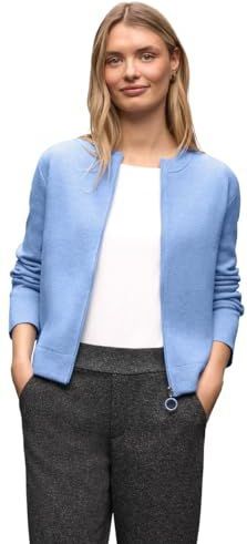 Street One Knuffelige cardigan Frosted Blue Mel. 38