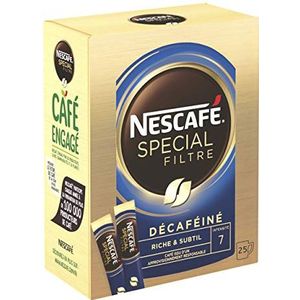 Nescafé Speciale cafeïnevrije filter voor koffie, oplosbaar, 25 x 2 g