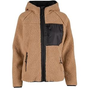 Brandit Women Teddyfl. Jacket Hood 15Y, Farbe: camel, Größe: 4XL
