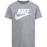 Nike - FUTURA EVERGREEN - T-shirt - Grijs Gemêleerd/Wit