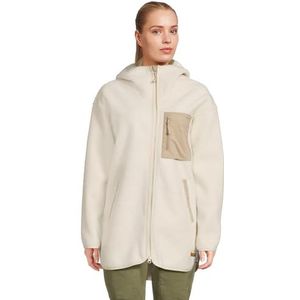 Fjällräven - Vardag Pile Fleece Long - Damesfleece - Chalk White