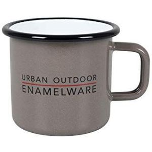 Bo-Camp Urban Outdoor - Mok - Emaille - Taupe