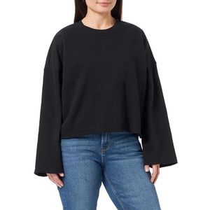TILDEN Oversized sweatshirt, zwart, XL oversized, dames, Zwart, XL Grote Maten