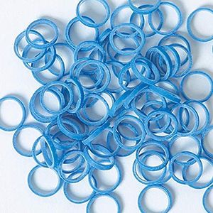 YORK elastieken / 100 kleur, blauw