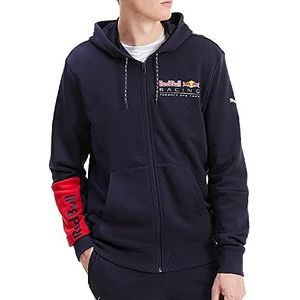 Puma RBR Logo Hooded Sweat Jacket, heren, zwart, 2XL