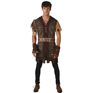 Officiële Rubie's Robin Hood Mens kostuum, middeleeuwse held volwassenen kostuum, heren maat standaard