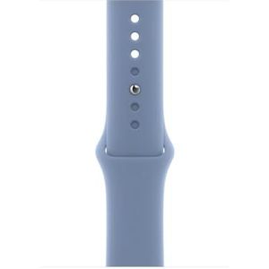 Apple Watch Band - Sportbandje - 45 mm - Winterblauw - S/M