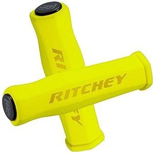 Ritchey WCS Truegrip Neopreen MTB Stuurgrepen: Geel 130mm