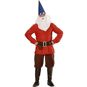 RED GNOME"" (jas, broek, riem met portemonnee, bootcovers, heeft oren, wenkbrauwen en baard) - (XL)