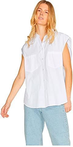 Jack & Jones Etta Poplin Sn Jjxx Mouwloos Shirt