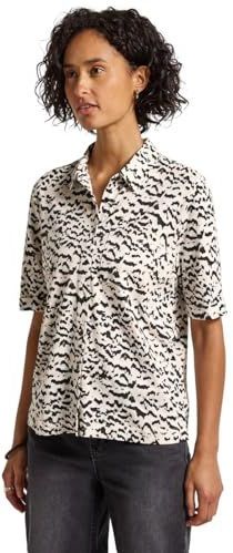 Street One Dames Shirt in blouselook in Beige, in size: 34