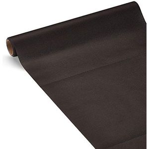 Tafelloper 3-in-1 Airlaid zwart FSC® - 0,40 x 4,80 m