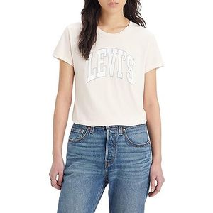 Levi's The Perfect Tee T-shirt Vrouwen, Collegiate Pink, XS