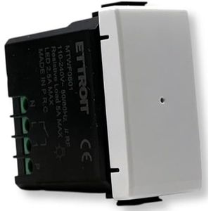 IXTRIMA Splitter Smart Wifi Tuya fruitmodule compatibel met houders Bticino Matix wit