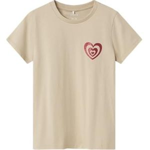 NAME IT Meisjes Nkfkia SS Top Ps, Peyote, 116