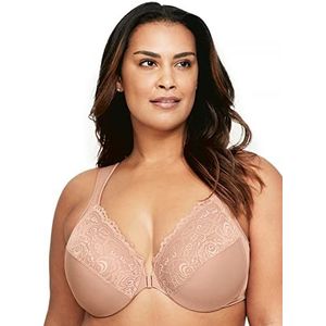 Glamorise dames plunge-beha, cappuccino, 105C