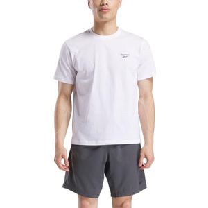 Reebok - T-shirt - Wit - CODY SMALL LOGO CREW NECK SS TEE