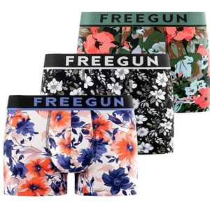 Boxershorts voor heren, katoen, hypoallergeen en zacht, 3 stuks, SE2, S