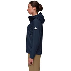 Mammut Dames Ultimate Vii So Hooded Softshell Jackets, blauw, XL
