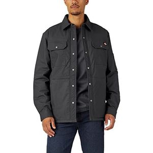 Dickies - Bovenkleding voor heren, Flex Duck Shirt jas, waterafstotende technologie, Zwart, S