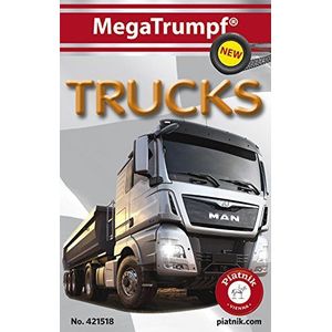 Piatnik 4215 - Quartett MegaTrumpf - vrachtwagens, kaartspel