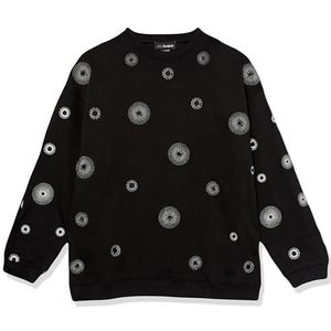 Desigual ivy trui sweater voor meisjes, zwart, 14 Jaren